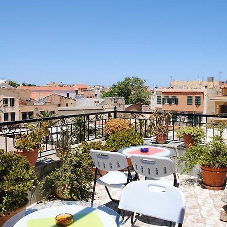 Traditional Idramon Hotel Chrissi Akti Chania Exterior foto
