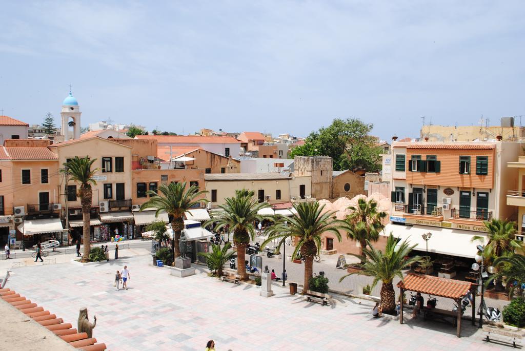 Traditional Idramon Hotel Chrissi Akti Chania Exterior foto
