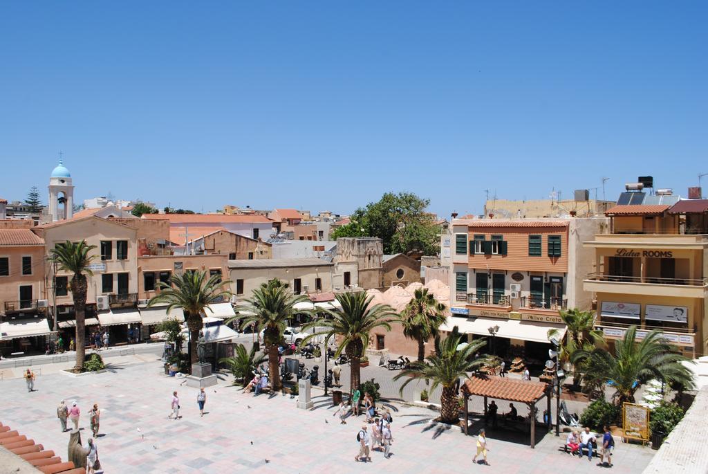 Traditional Idramon Hotel Chrissi Akti Chania Exterior foto