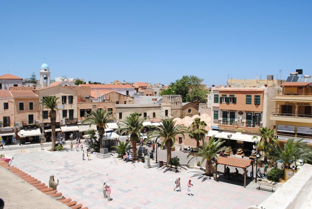 Traditional Idramon Hotel Chrissi Akti Chania Exterior foto