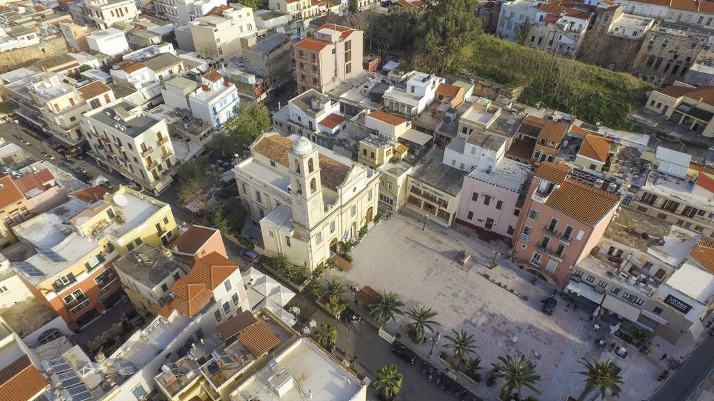 Traditional Idramon Hotel Chrissi Akti Chania Exterior foto