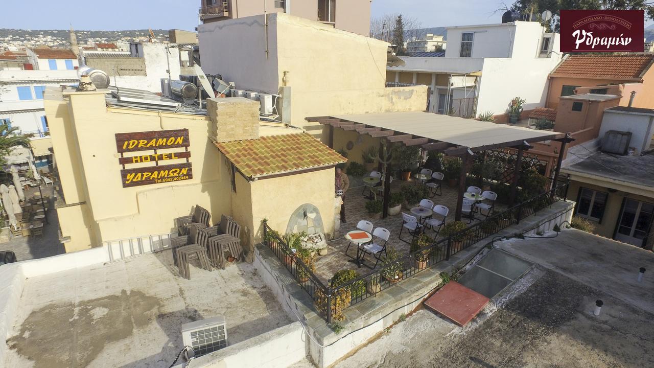 Traditional Idramon Hotel Chrissi Akti Chania Exterior foto