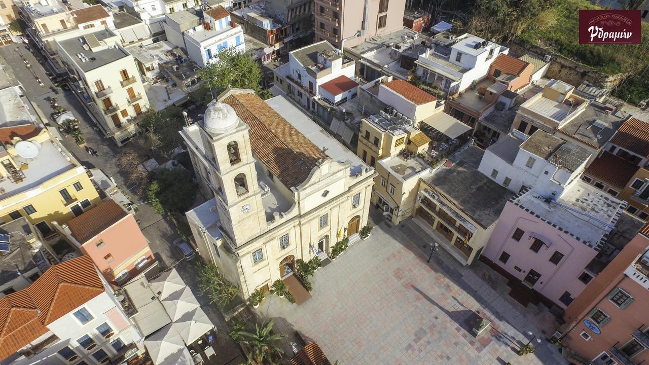 Traditional Idramon Hotel Chrissi Akti Chania Exterior foto