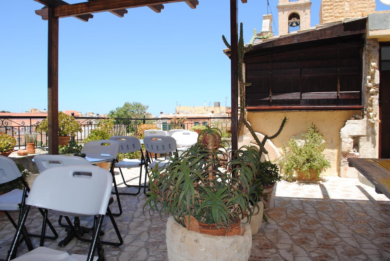 Traditional Idramon Hotel Chrissi Akti Chania Exterior foto