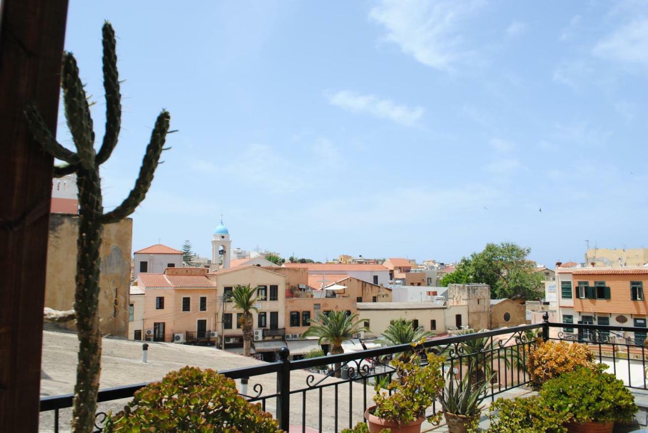 Traditional Idramon Hotel Chrissi Akti Chania Exterior foto